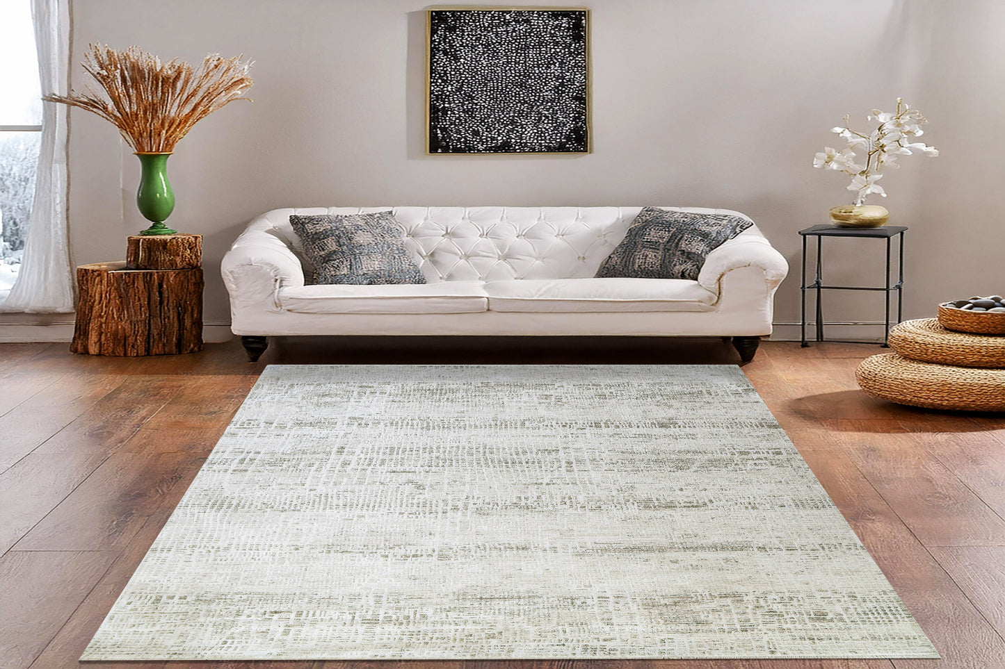 Canyon 15471-990 Grey/Dark Grey Area Rug