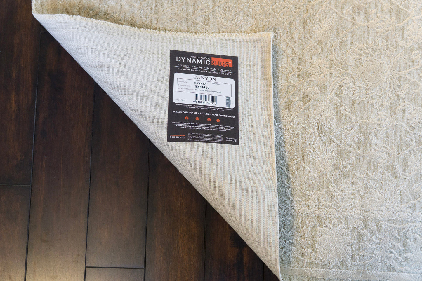 Canyon 15473-880 Beige/Light Beige Area Rug