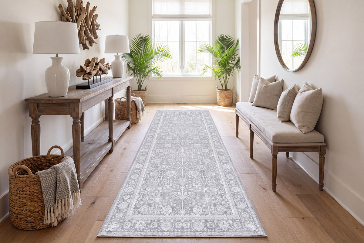 Canyon 15470-910 Grey/Cream Area Rug