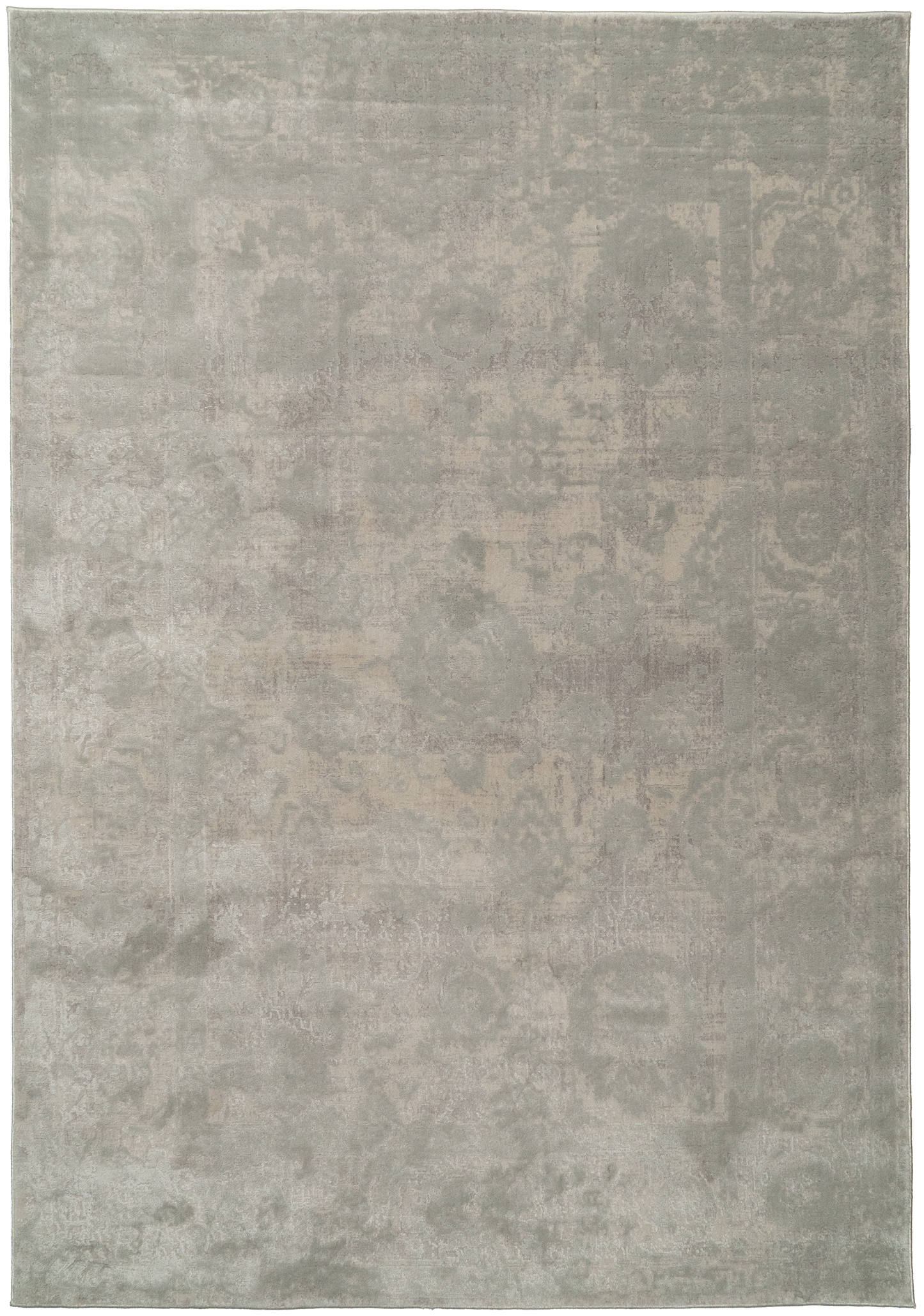 Castilla 3530-109 Cream/Silver Area Rug