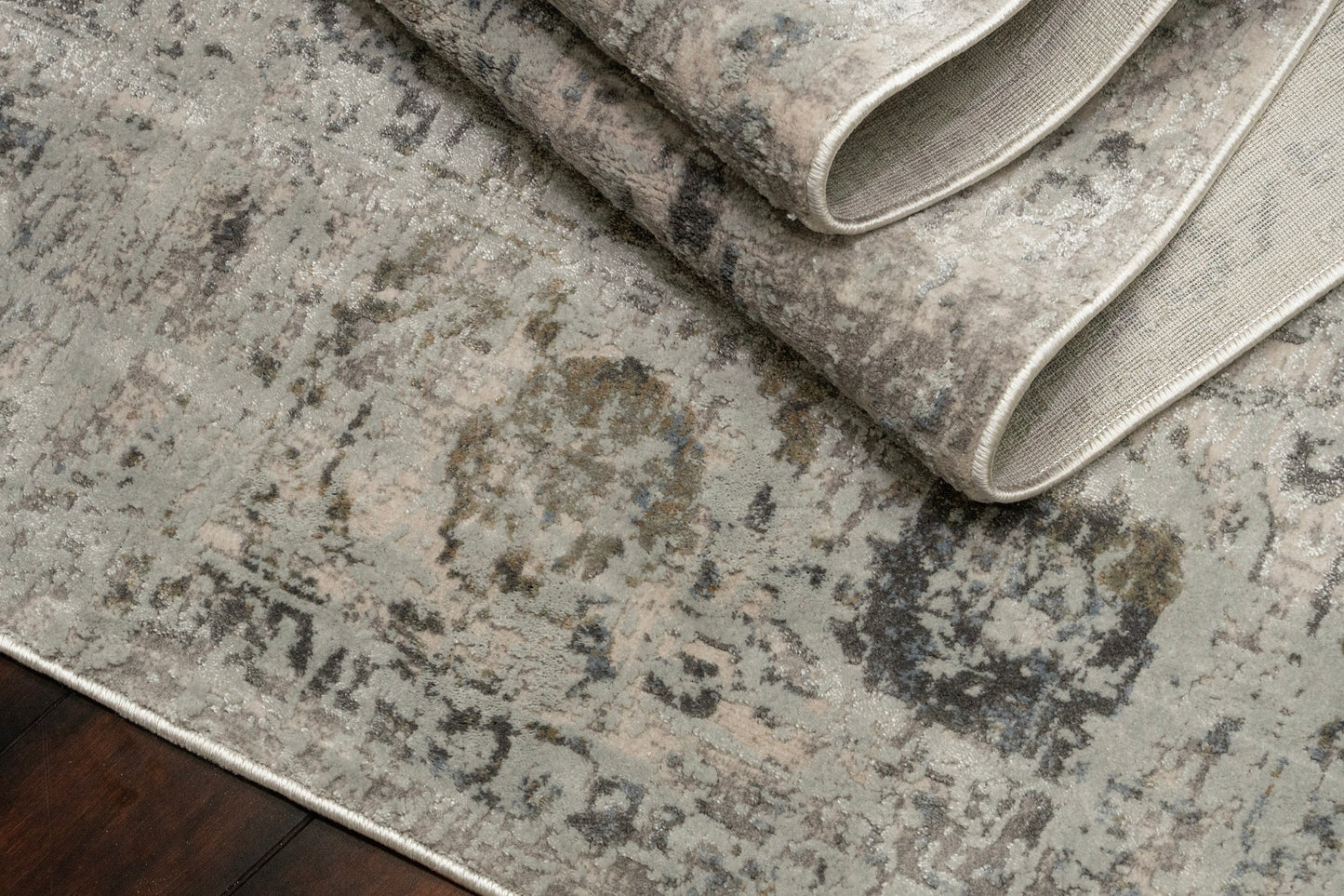 Castilla 3530-190 Ivory/Grey Area Rug