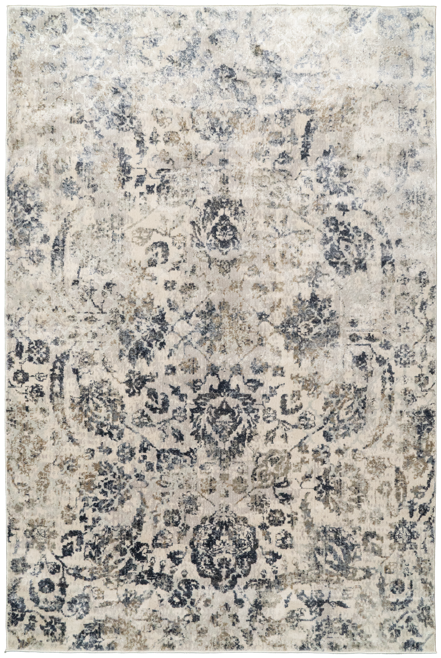 Castilla 3532-190 Cream/Grey Area Rug
