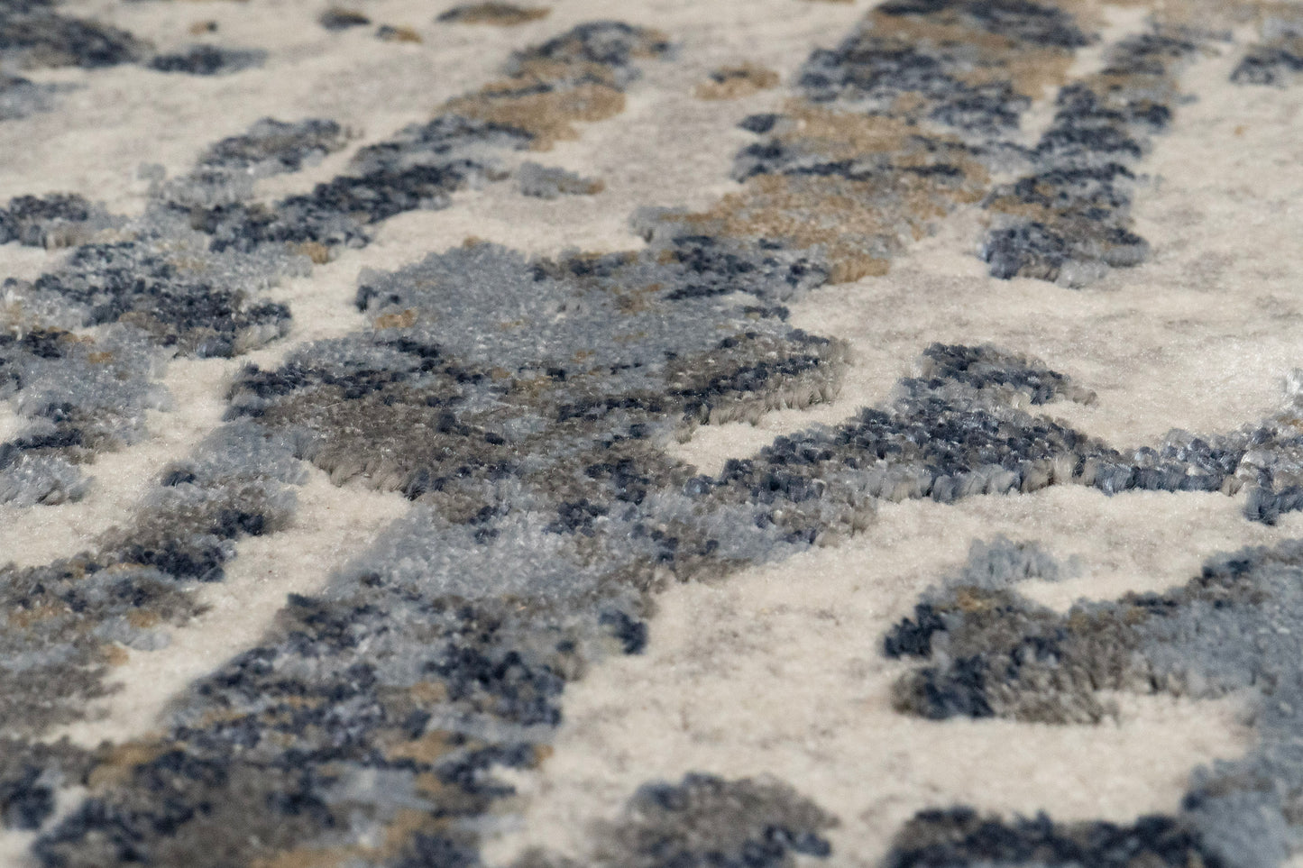 Castilla 3537-950 Grey/Blue Area Rug