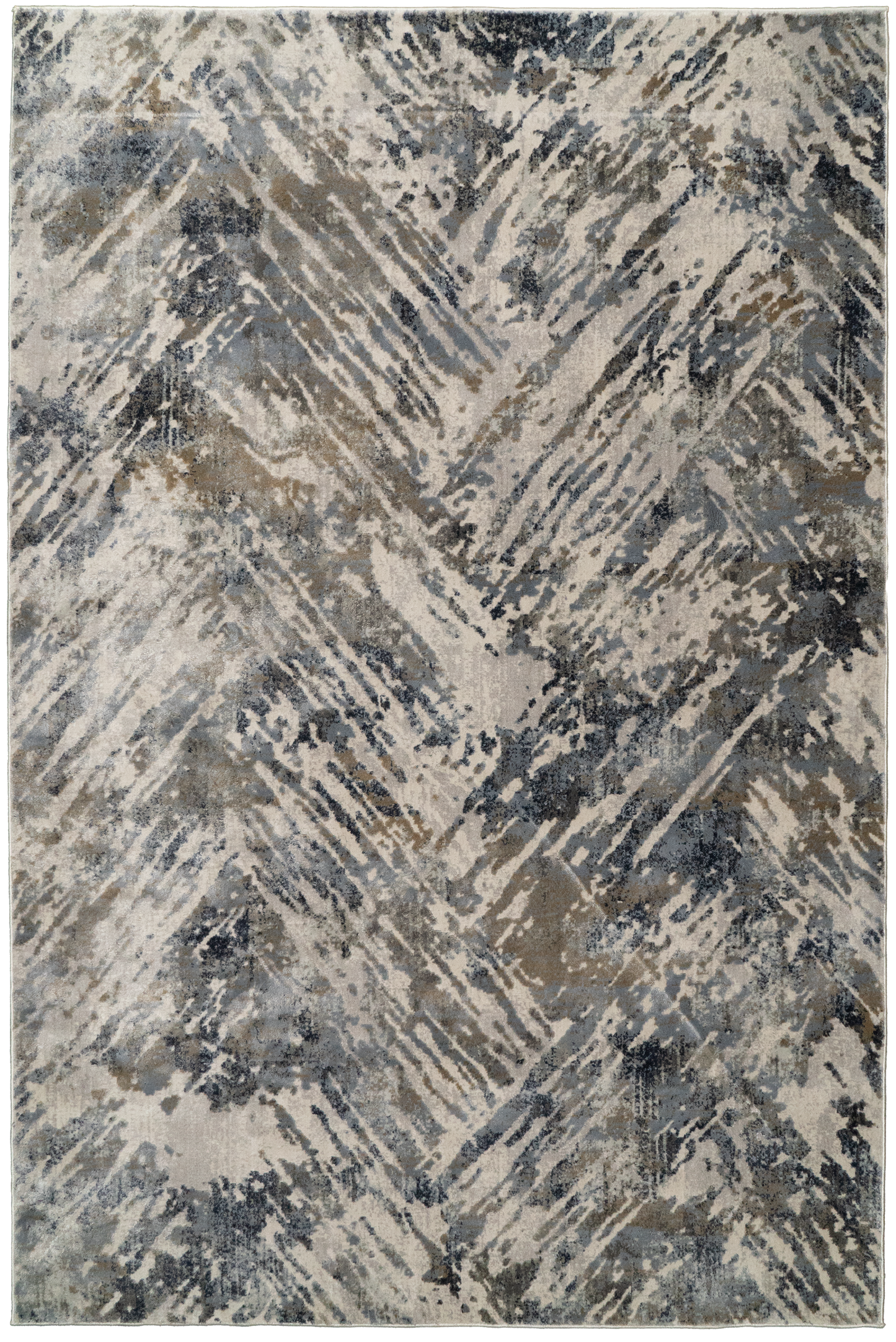 Castilla 3537-950 Grey/Blue Area Rug