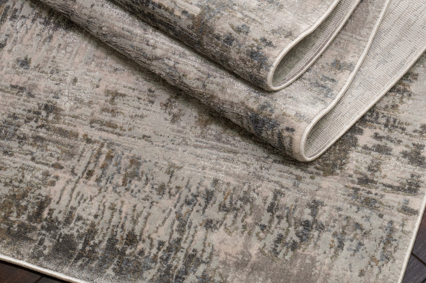 Castilla 3555-190 Ivory/Grey Area Rug