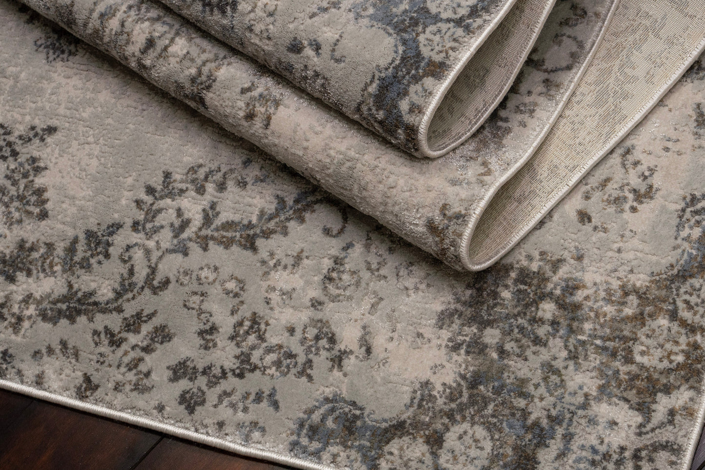 Castilla 3558-195 Light Grey Area Rug