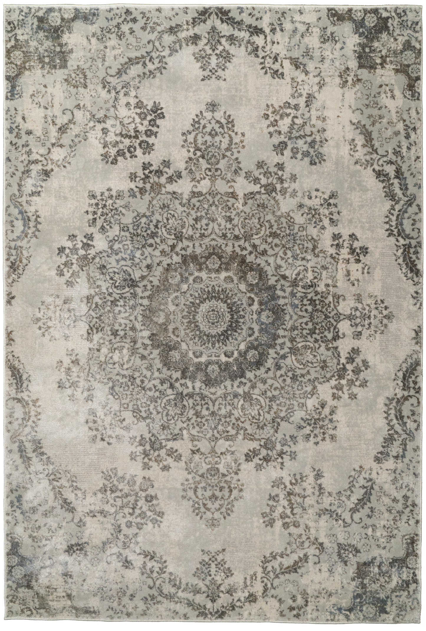 Castilla 3558-195 Light Grey Area Rug