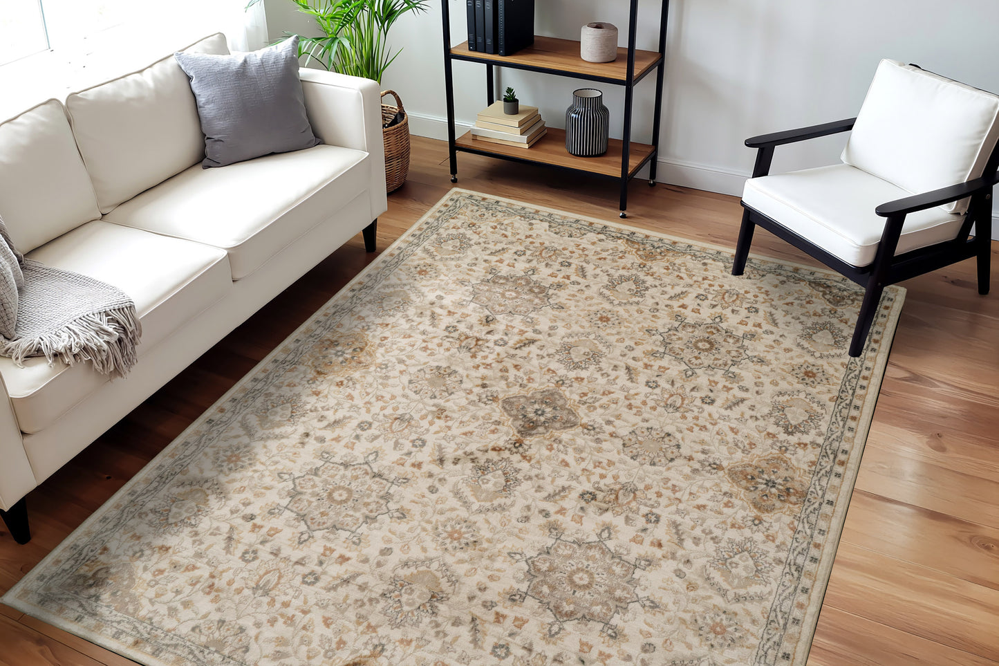 Charlotte 19905-199 Ivory/Multi Area Rug