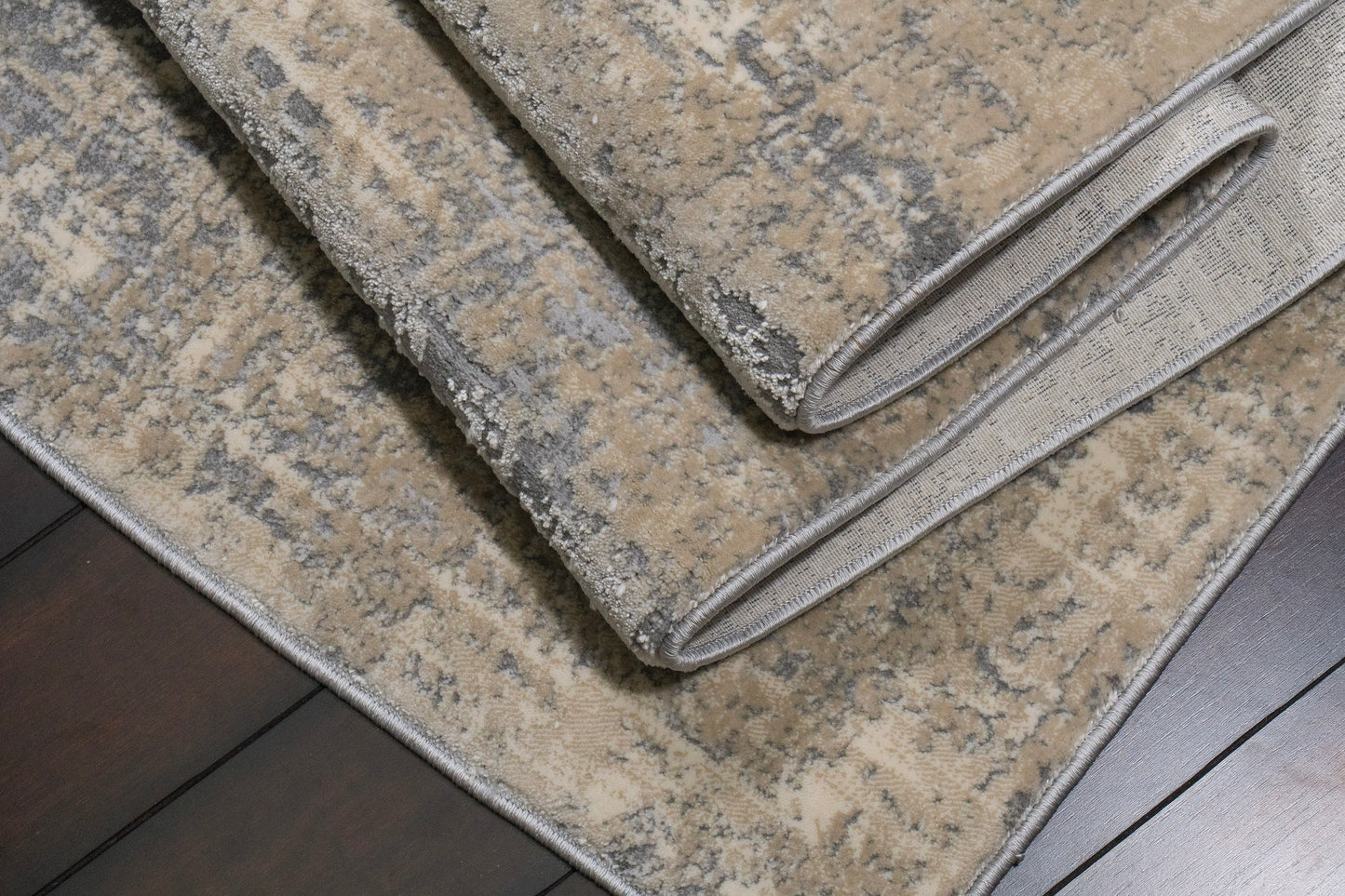 Cosmo 6831-980 Grey/Beige Area Rug