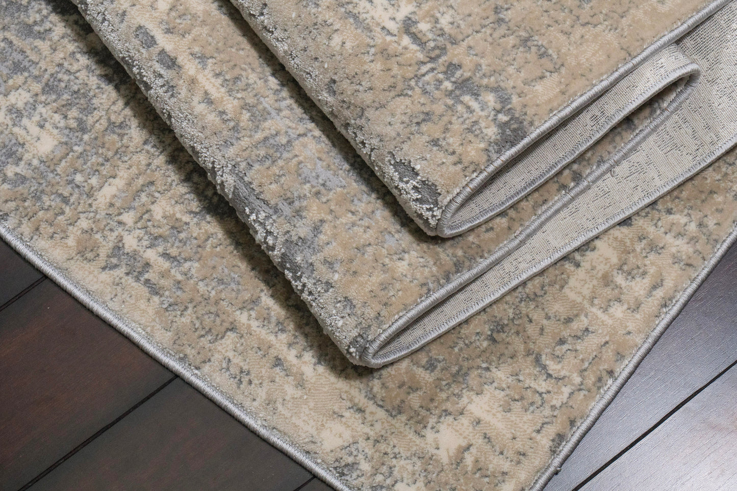 Cosmo 6831-980 Grey/Beige Area Rug