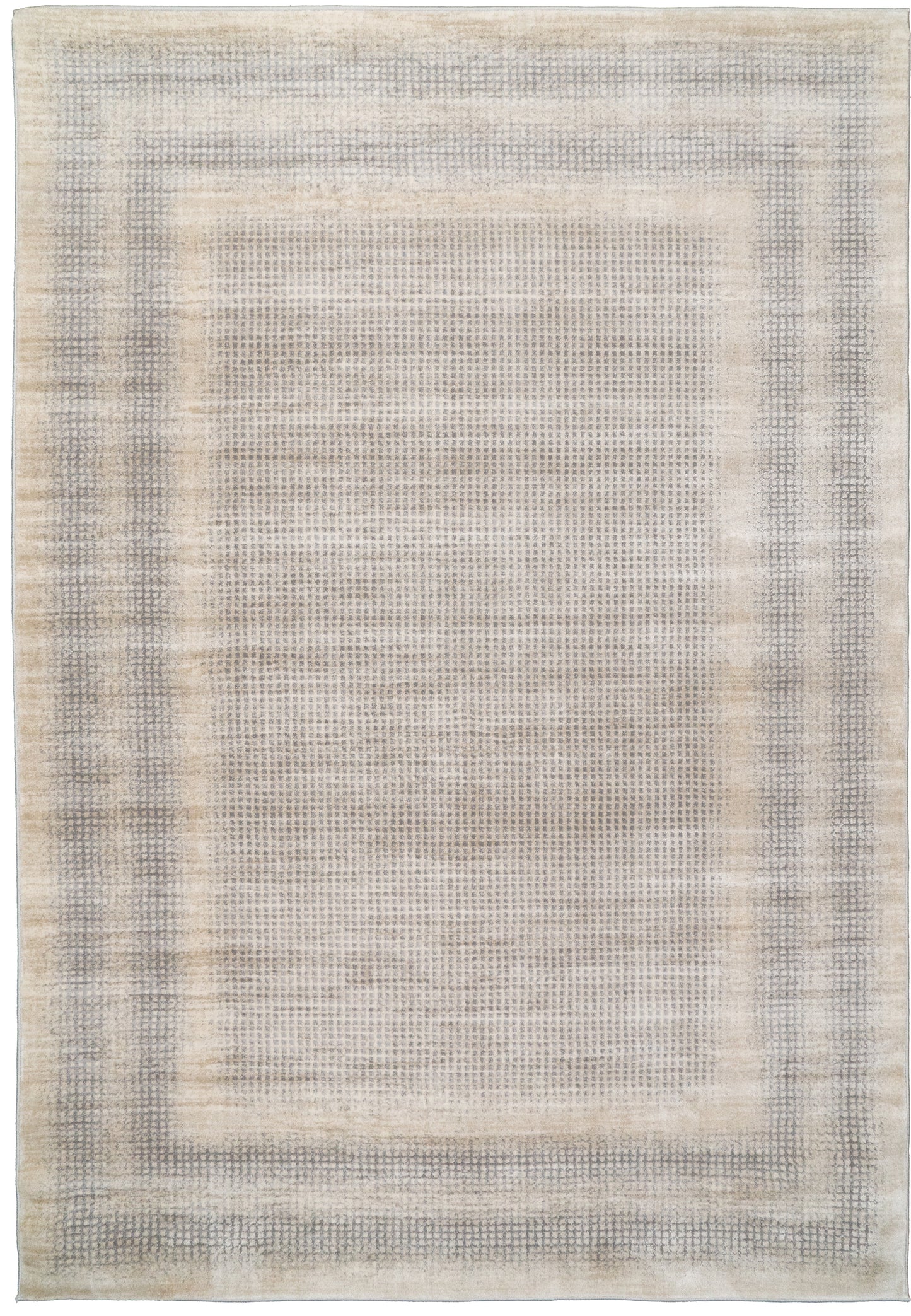 Cosmo 6835-890 Beige/Grey Area Rug
