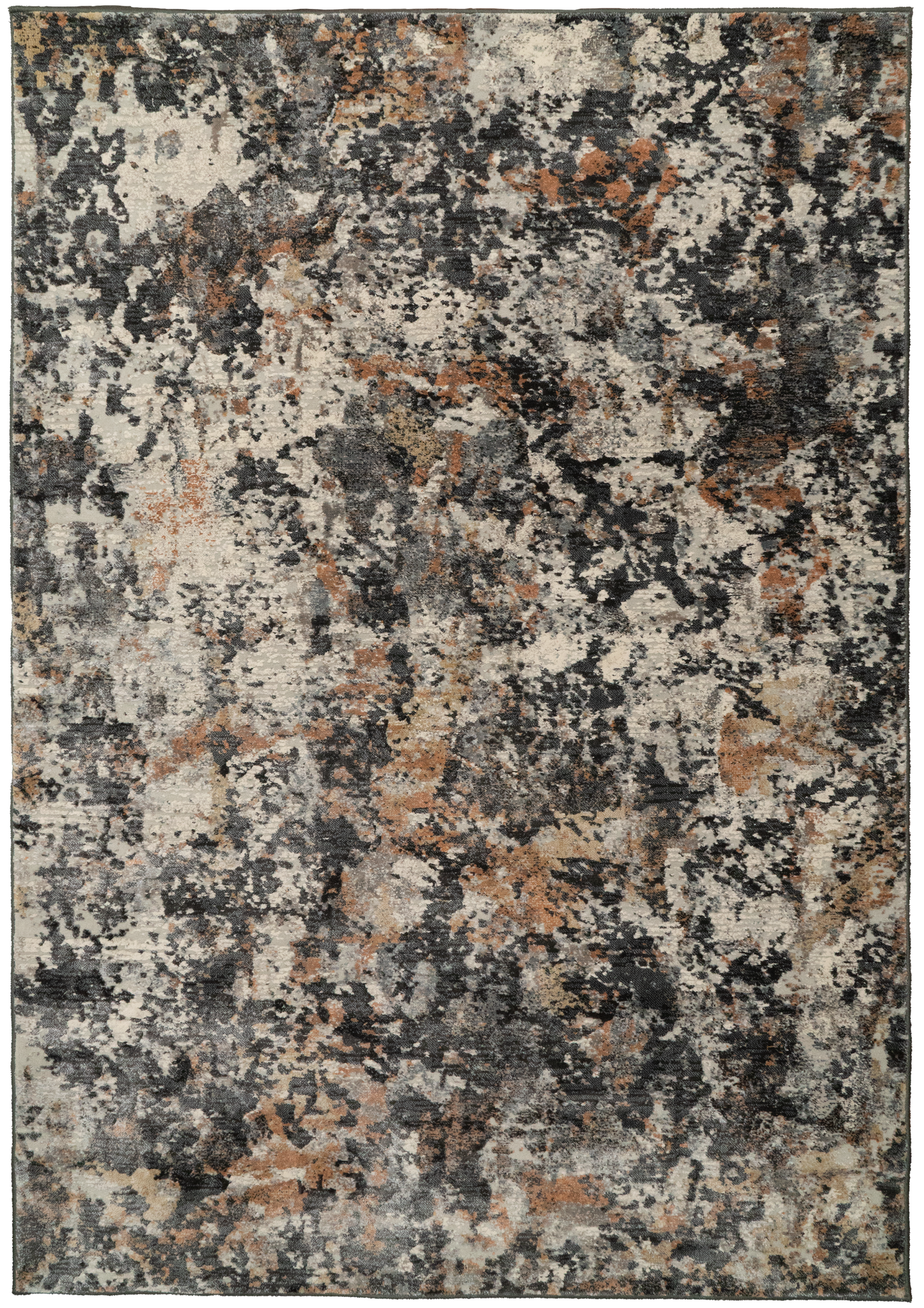 Couture 52023-3616 Charcoal/Copper Area Rug