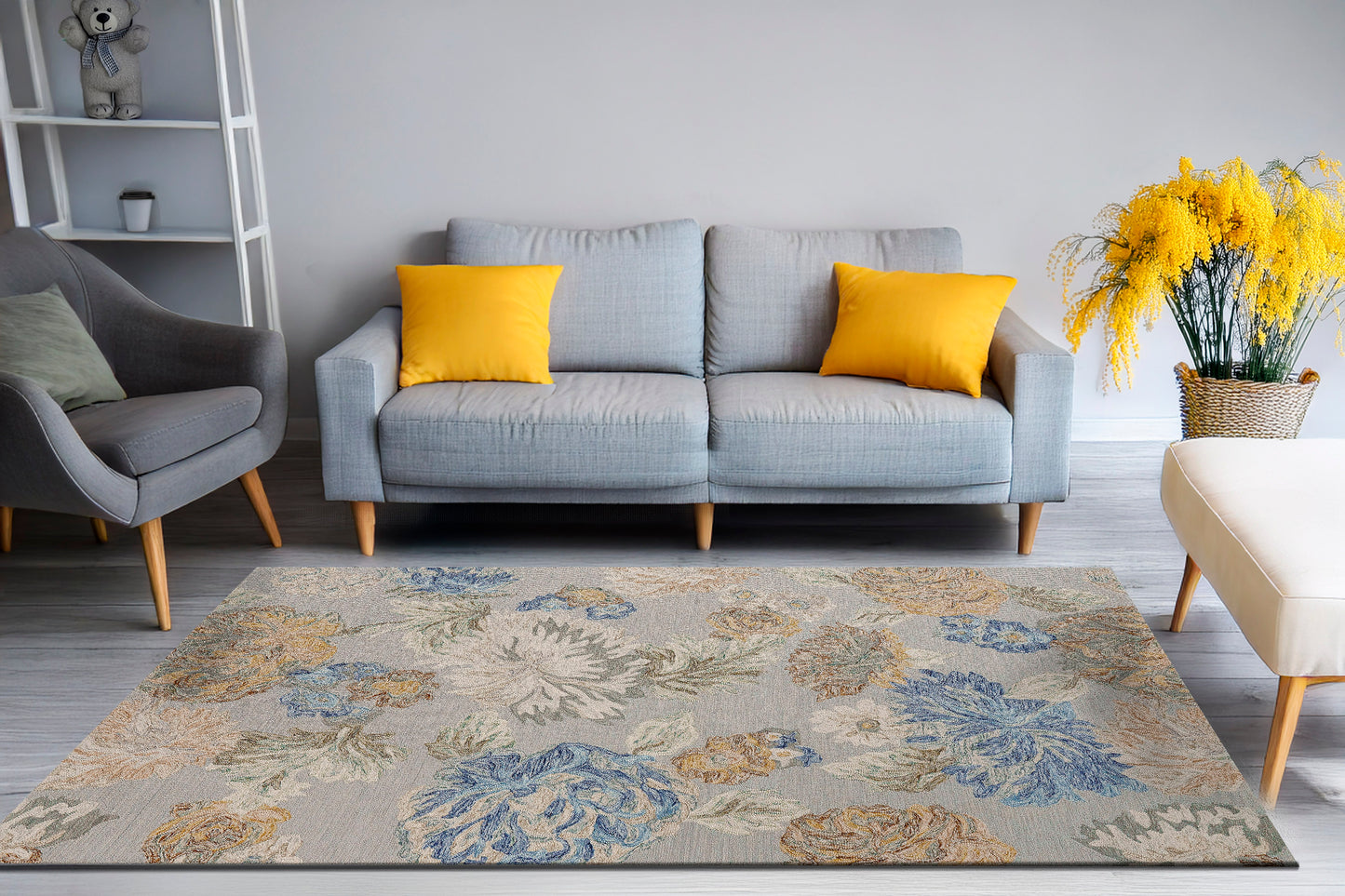 Daisy 9090-499 Sage/Multi Area Rug