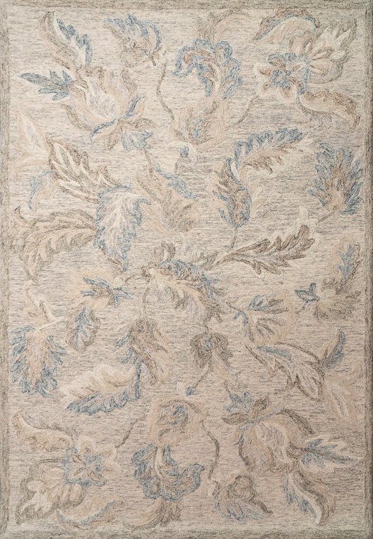 Daisy 9094-950 Grey/Blue Area Rug