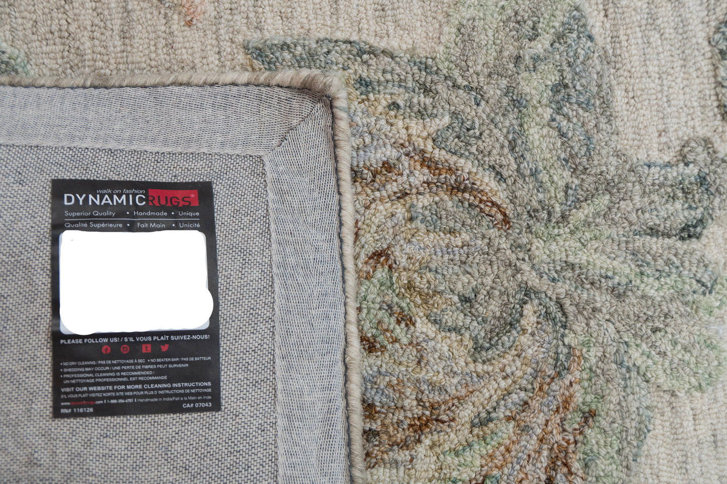 Daisy 9095-846 Beige/Sage/Rust Area Rug