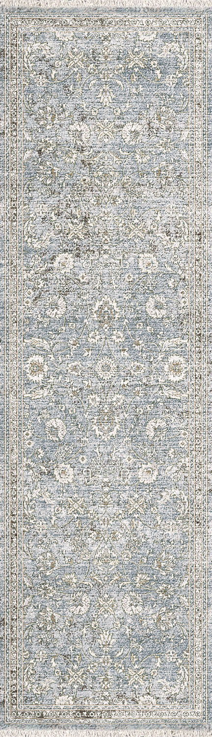 Dharma 12040-580 Light Blue/Beige Area Rug