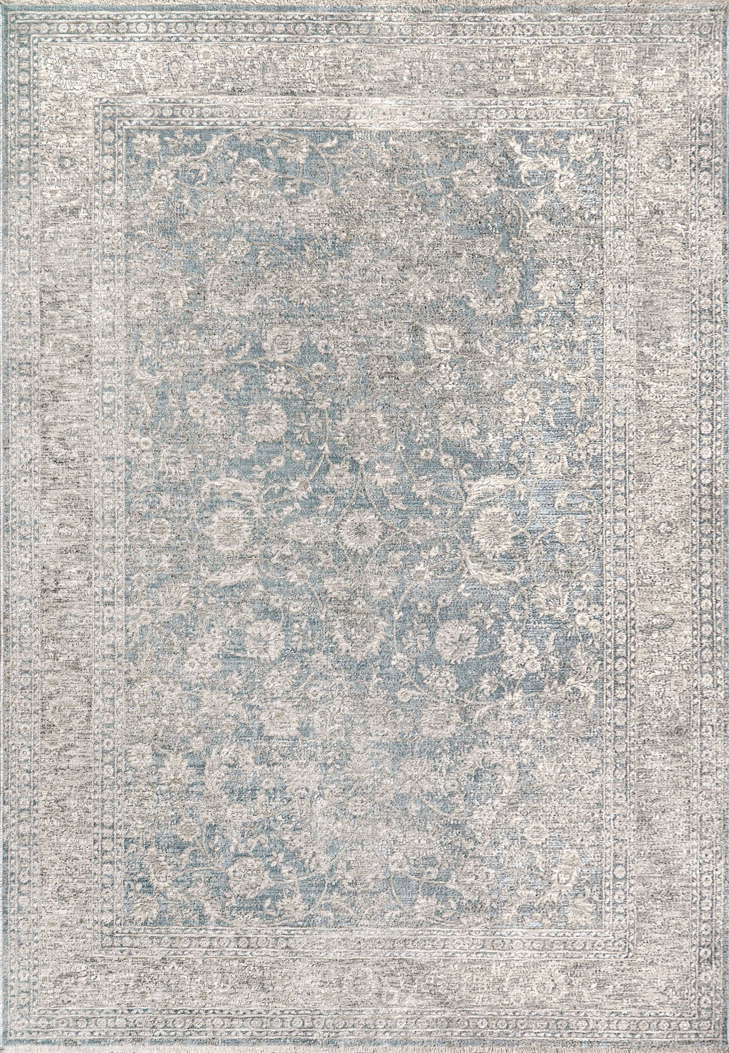 Dharma 12040-580 Light Blue/Beige Area Rug