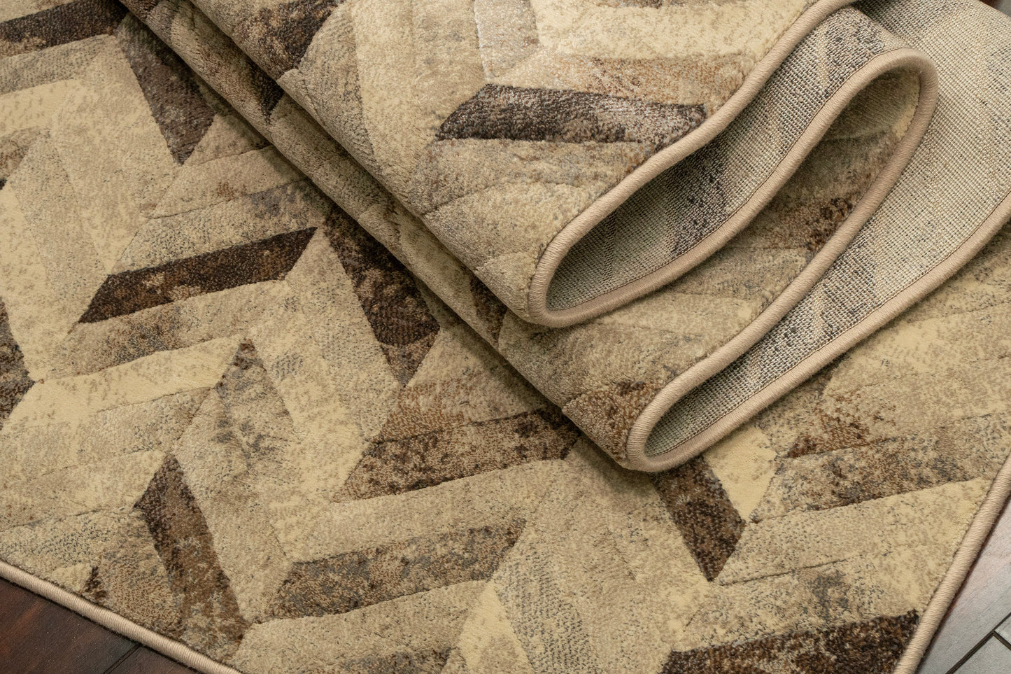 Eclipse 63226-4343 Silver Area Rug