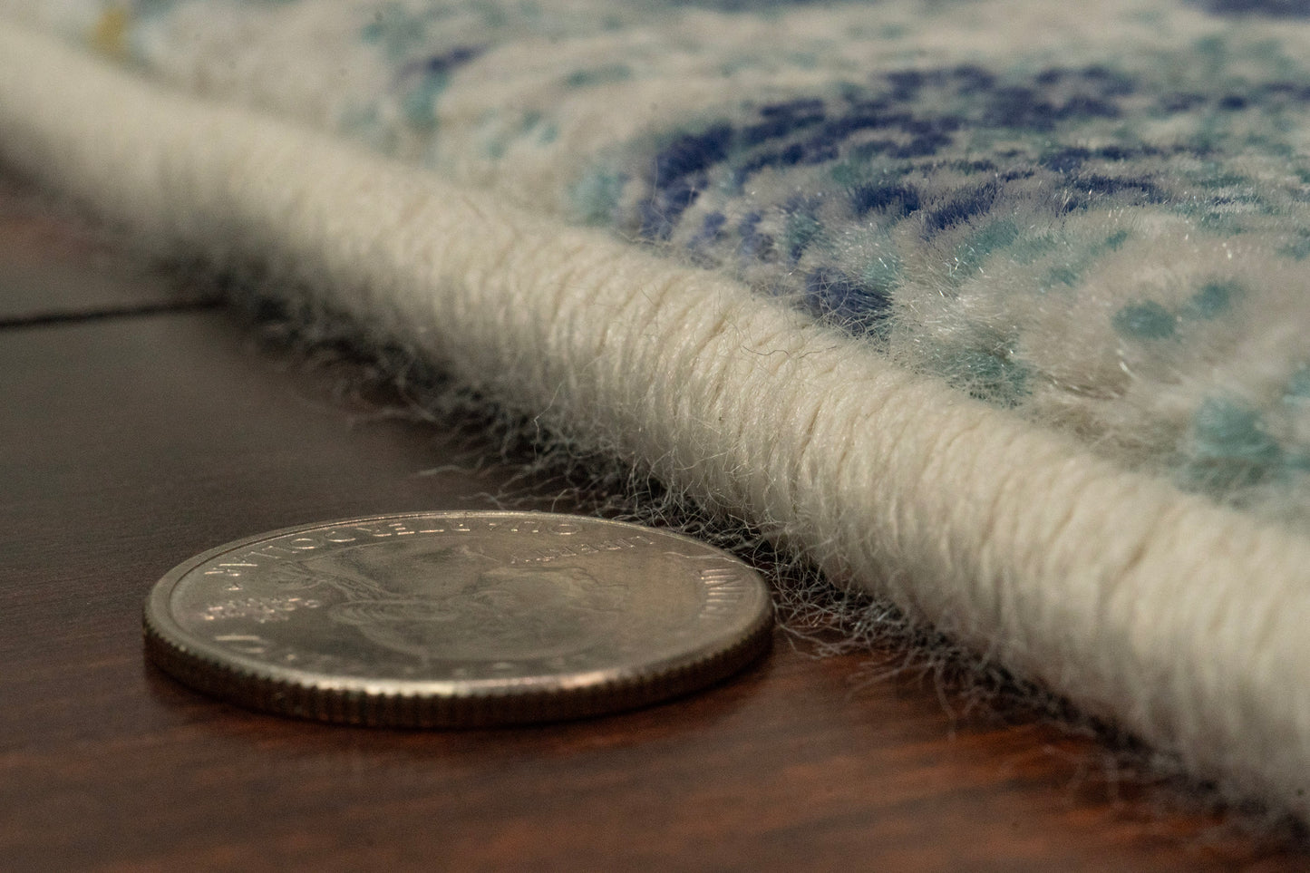Eclipse 63322-6141 Cream/Blue Area Rug