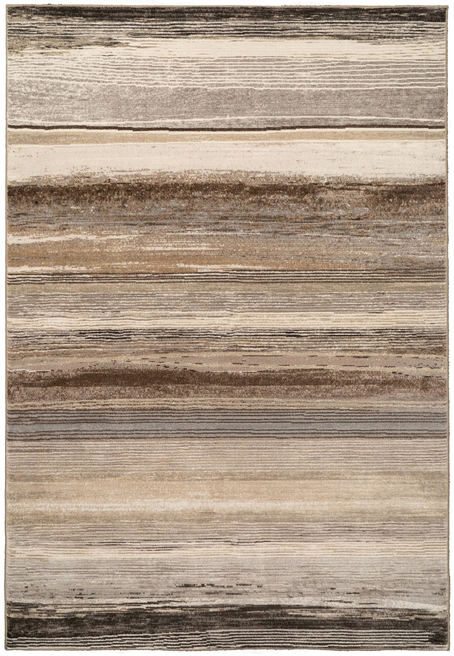 Eclipse 63351-9243 Beige/Brown/Grey Area Rug
