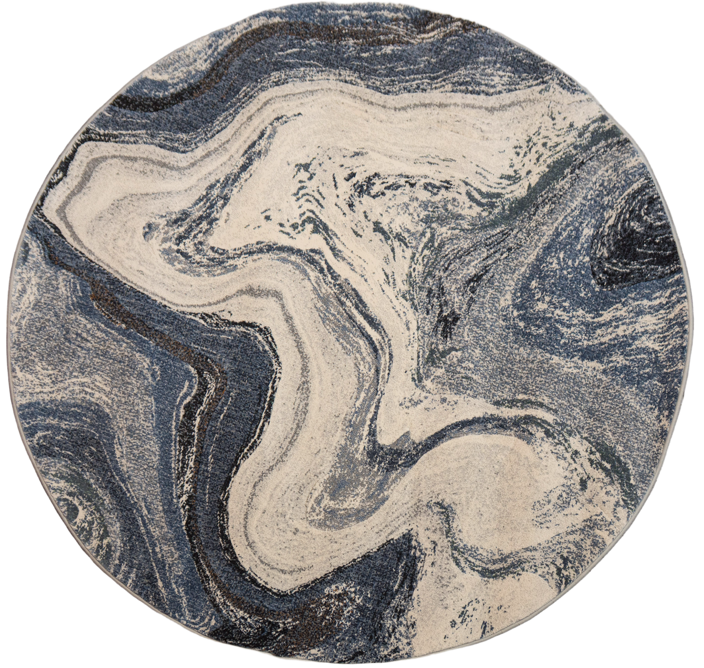 Eclipse 63436-5656 Grey/Cream Area Rug