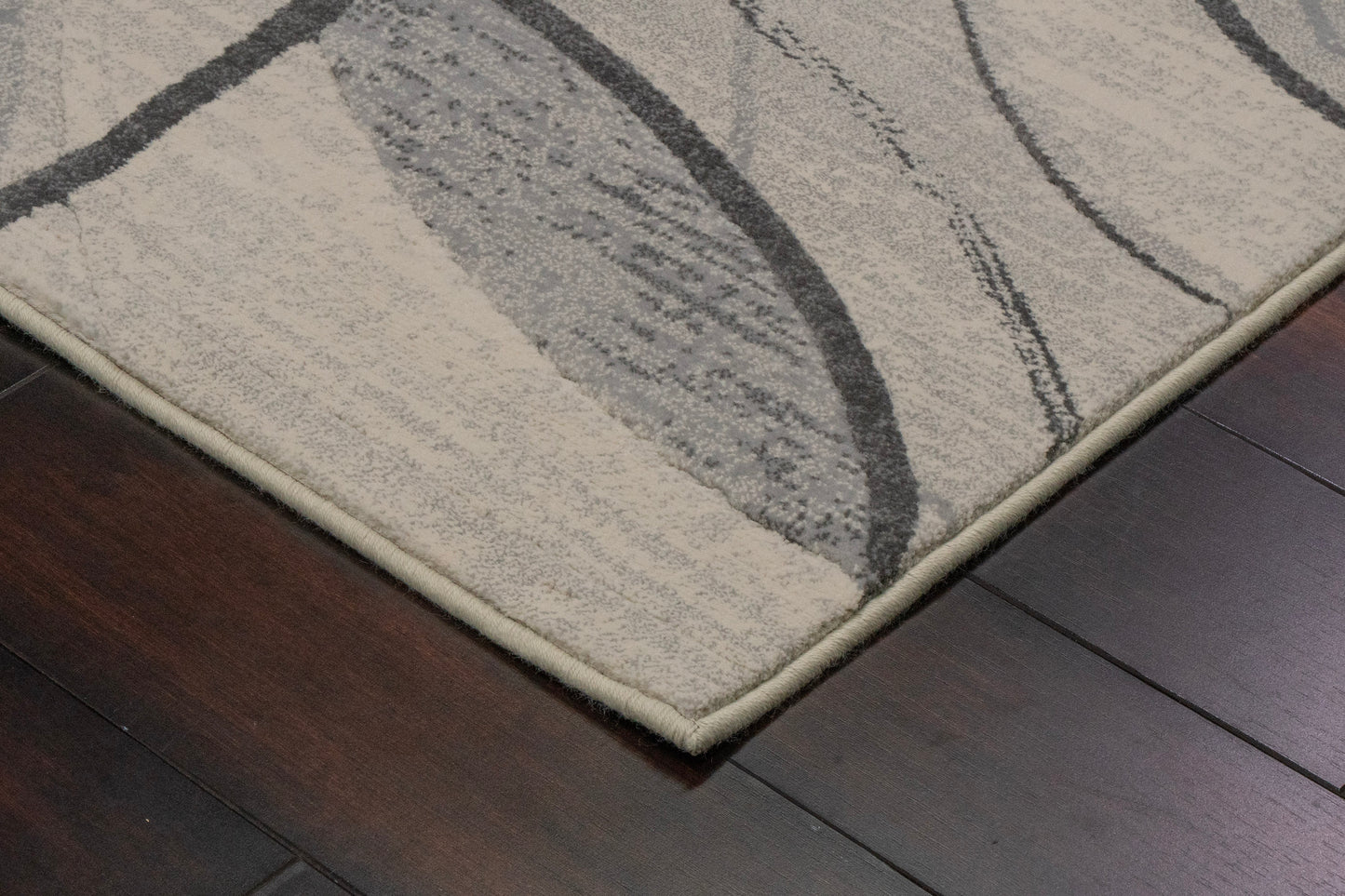 Eclipse 63972-6696 Cream/Grey/Dark Grey Area Rug