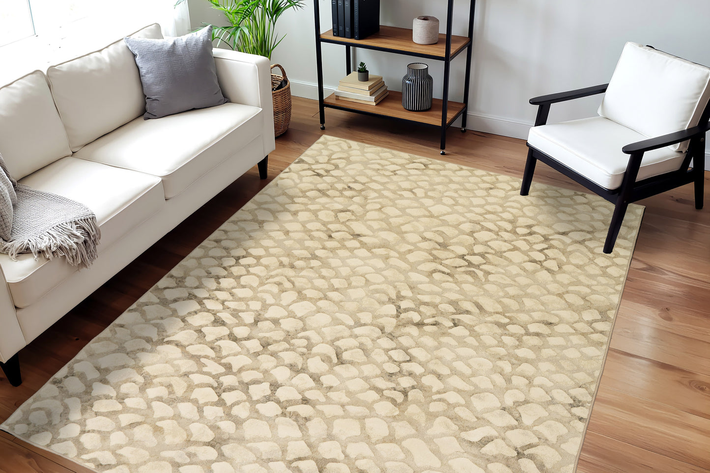 Eclipse 64194-8565 Ivory Area Rug