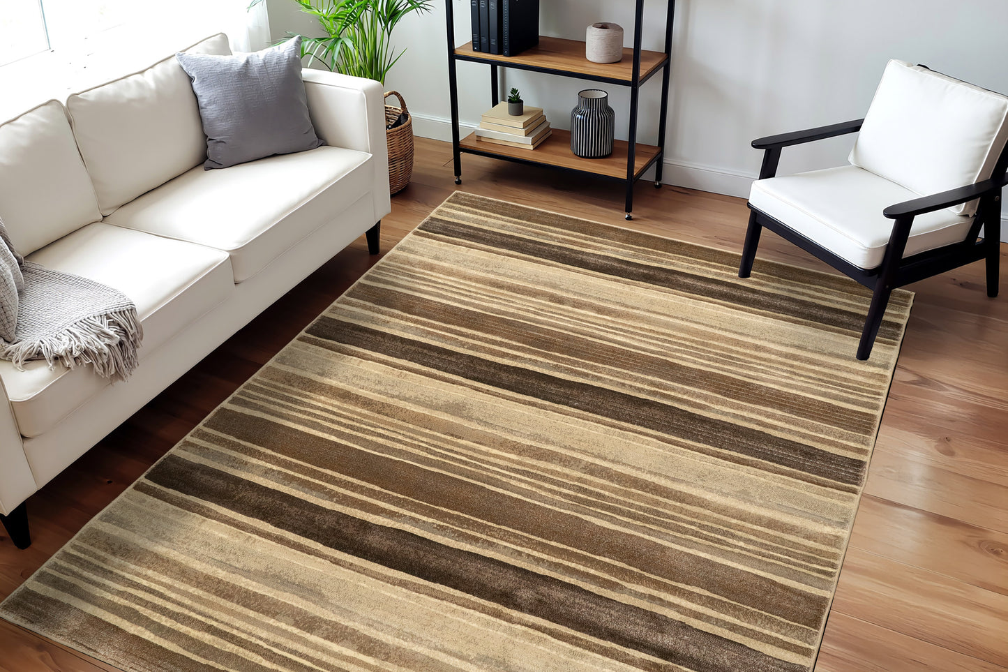 Eclipse 68081-4343 Multi/Silver Area Rug