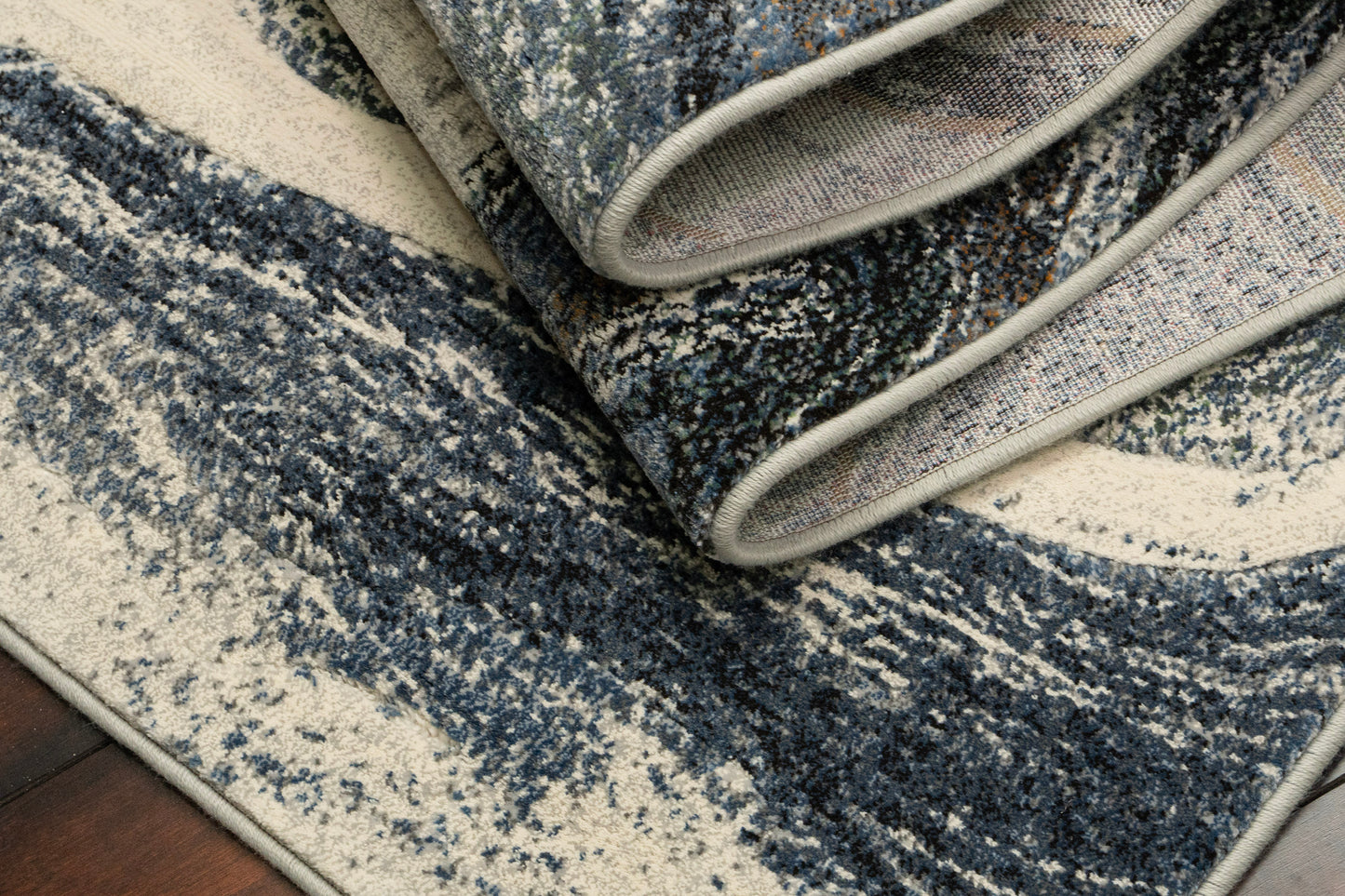 Eclipse 63436-5656 Grey/Cream Area Rug