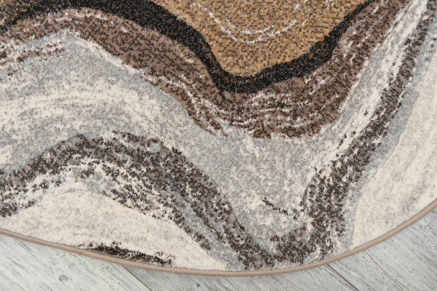 Eclipse 63436-9283 Cream/Mocha Area Rug