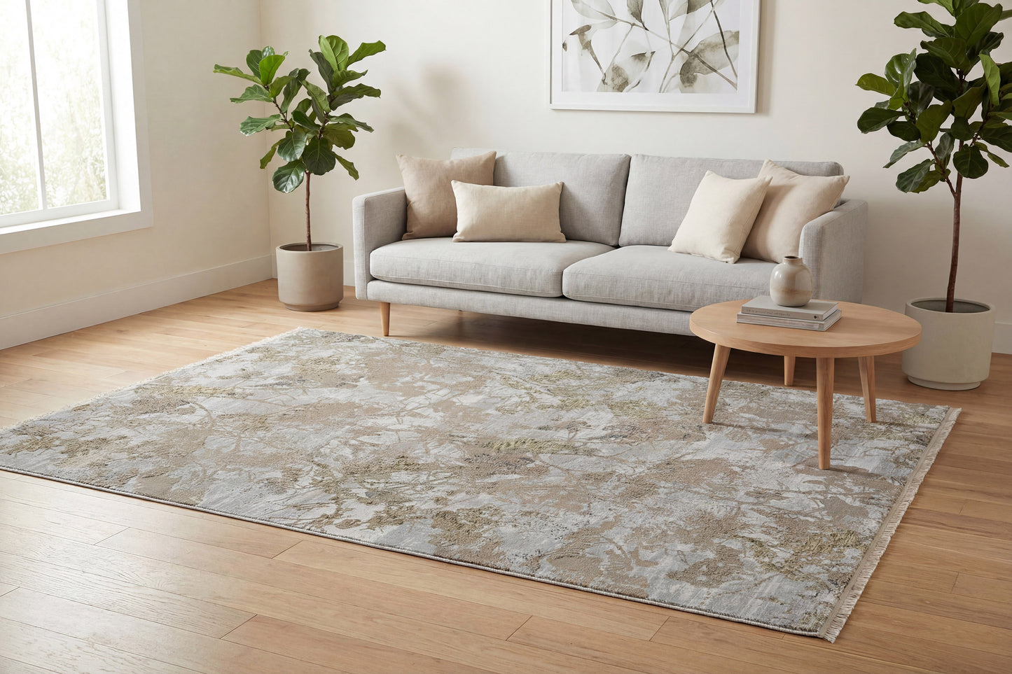 Eden 10946-180 Cream/Beige Area Rug