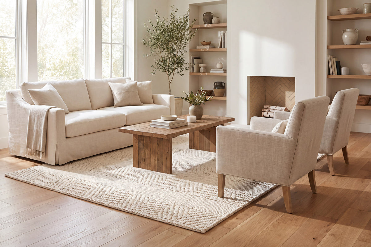 Grove 6211-100 Ivory Area Rug