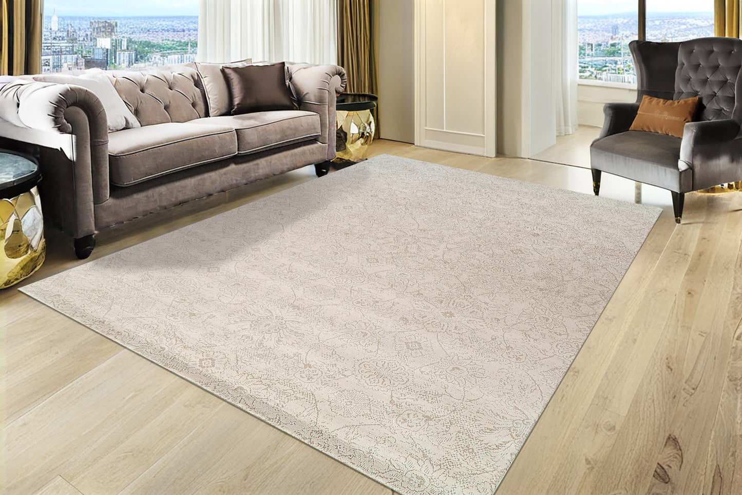 Harmony 59002-6565 Ivory/Beige Area Rug