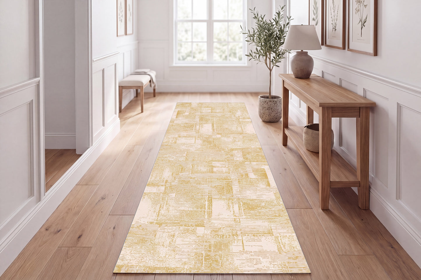 Hudson 1454-700 Gold Area Rug