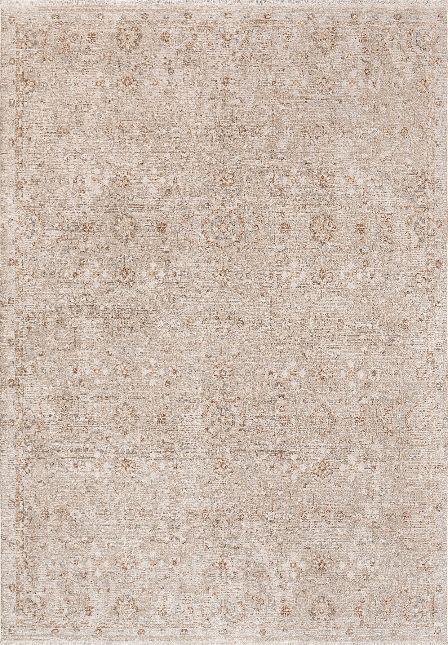 Irving 15556-816 Beige/Cream/Rust Area Rug
