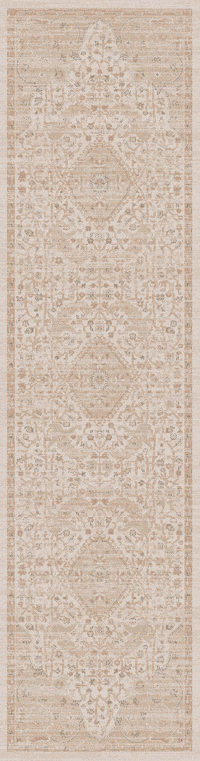 Irving 15558-816 Beige/Cream/Rust Area Rug