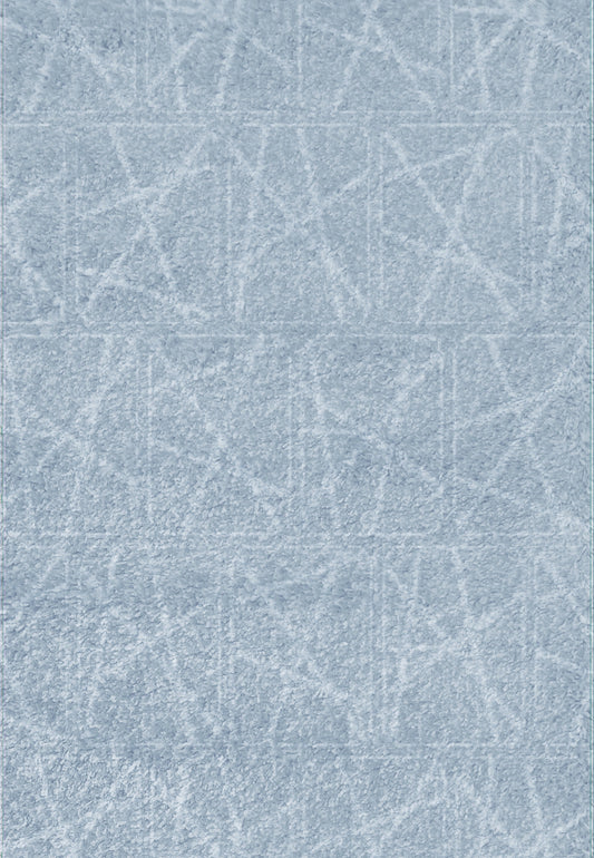 Jasmine Shaggy 3260-500 Blue Area Rug