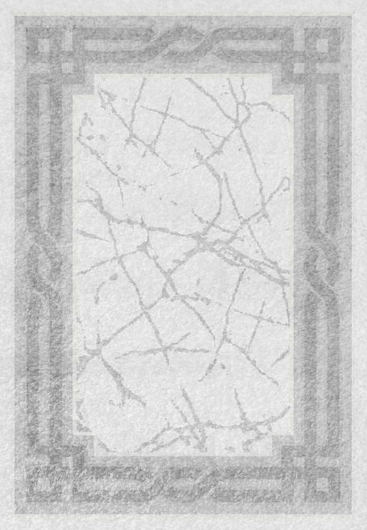 Jasmine Shaggy 3268-190 Cream/Grey Area Rug