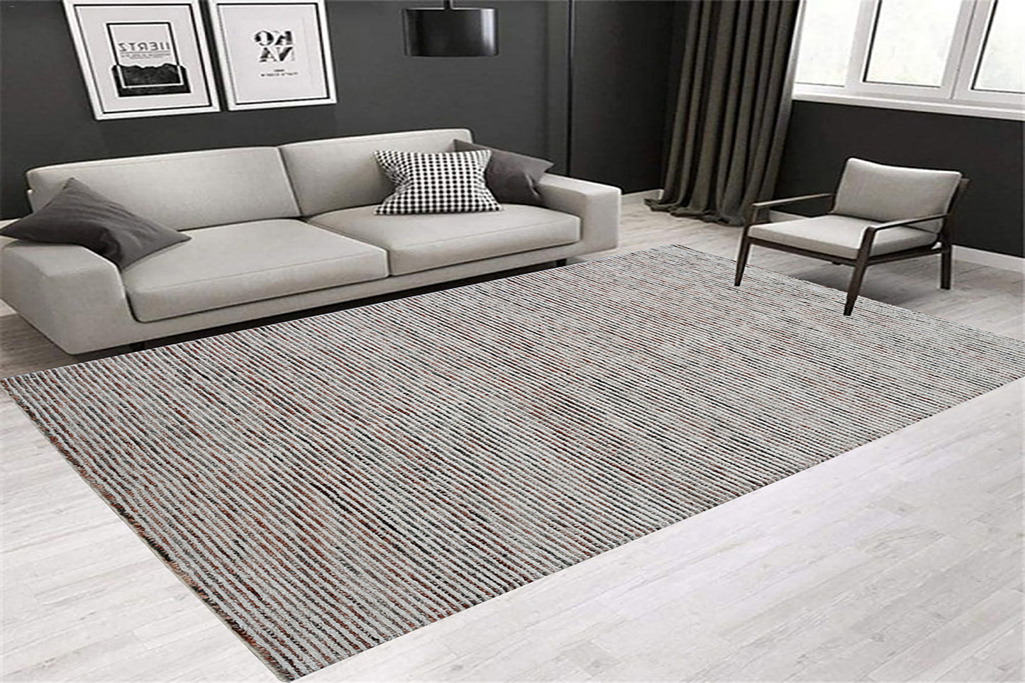 Jax 18990-196 Ivory/Grey/Rust Area Rug