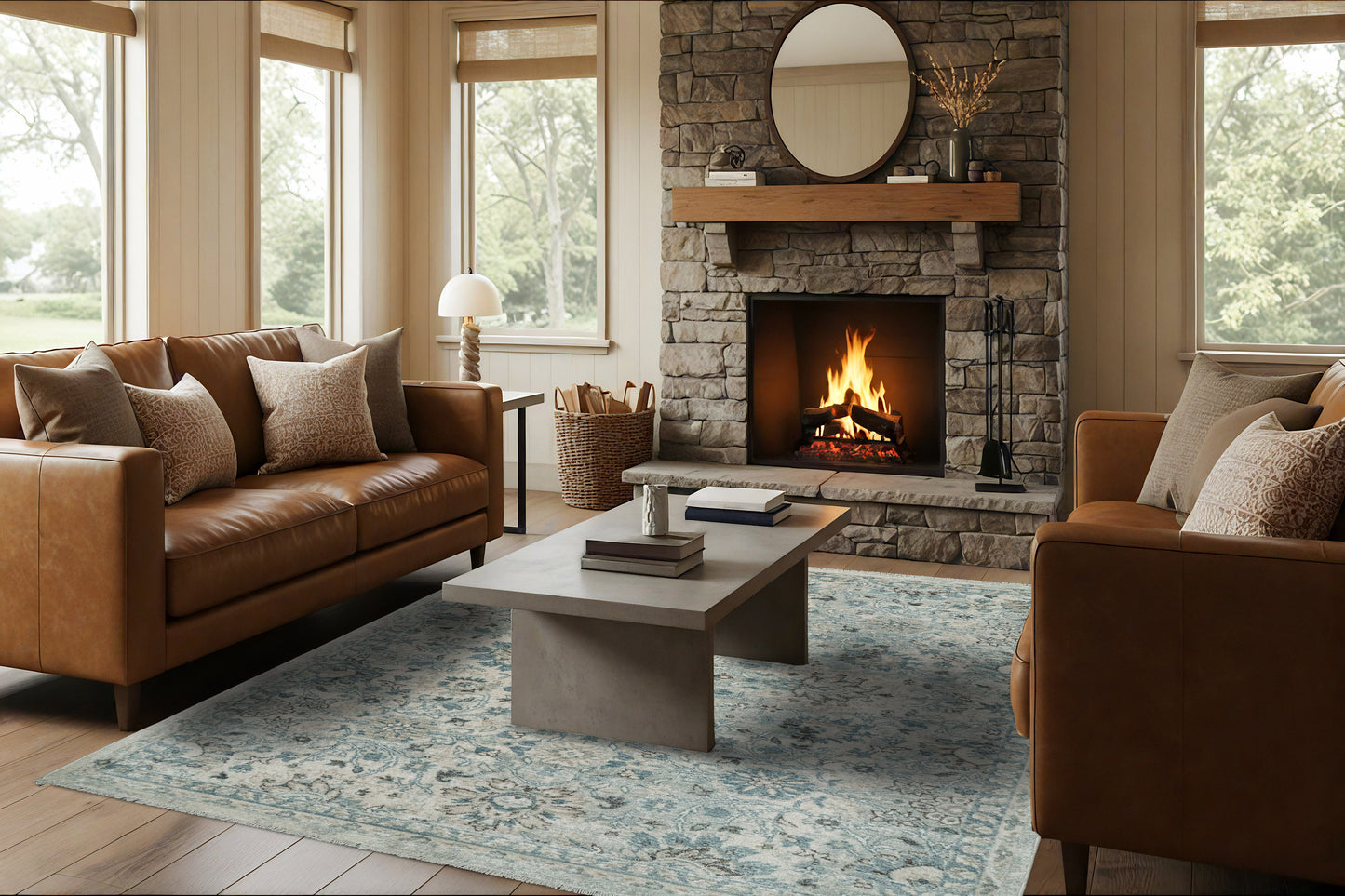 Adorn 100-6883 Cream Area Rug