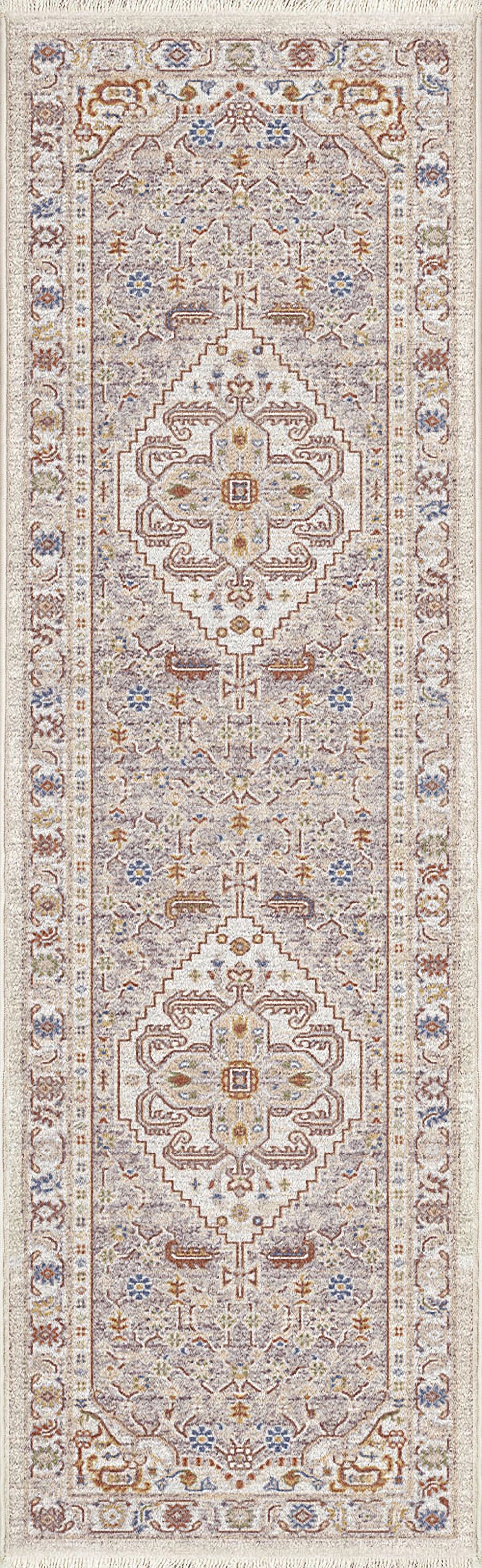 Adorn 199-6884 Cream/Grey Area Rug