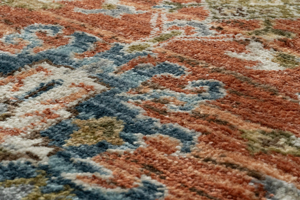 Adorn 619-6885 Rust/Ivory/Multi Area Rug