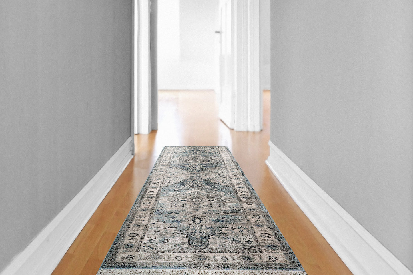 Adorn 500-6882 Light Blue/Cream Area Rug