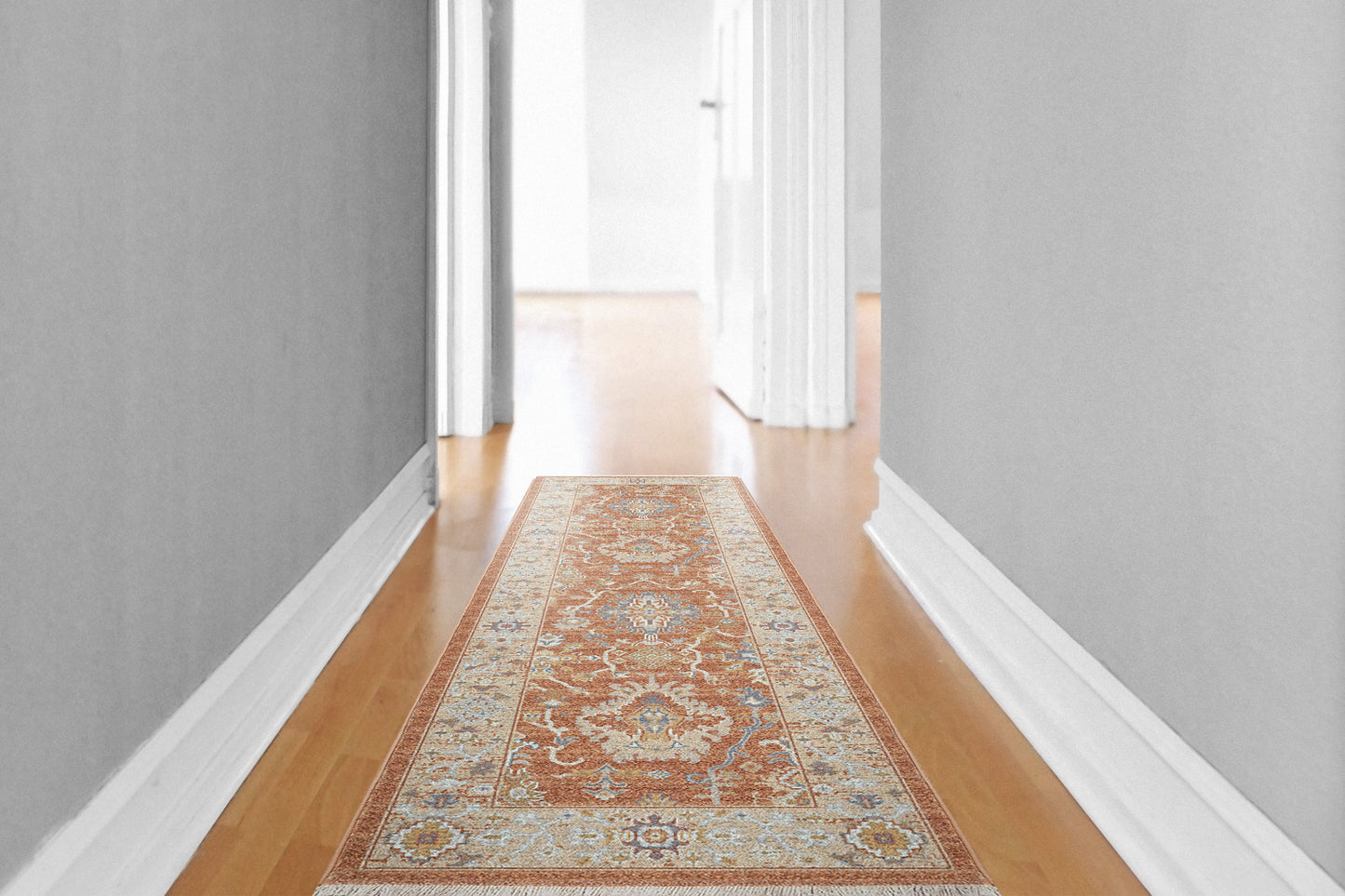 Adorn 619-6885 Rust/Ivory/Multi Area Rug