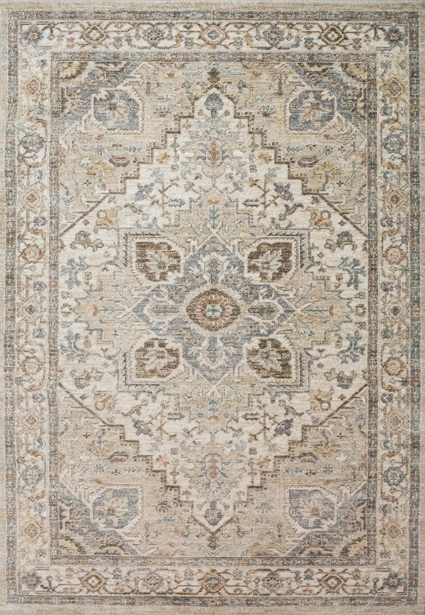 Kashmir 18861-189 Cream/Beige/Multi Area Rug