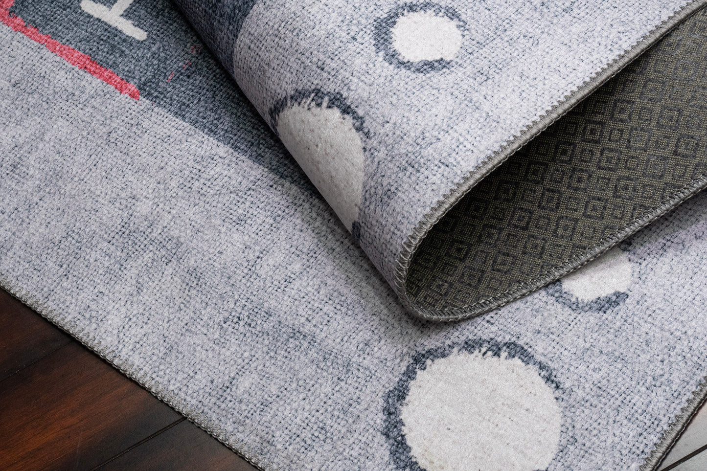 Kidz 8083-909 Grey/Multi Area Rug