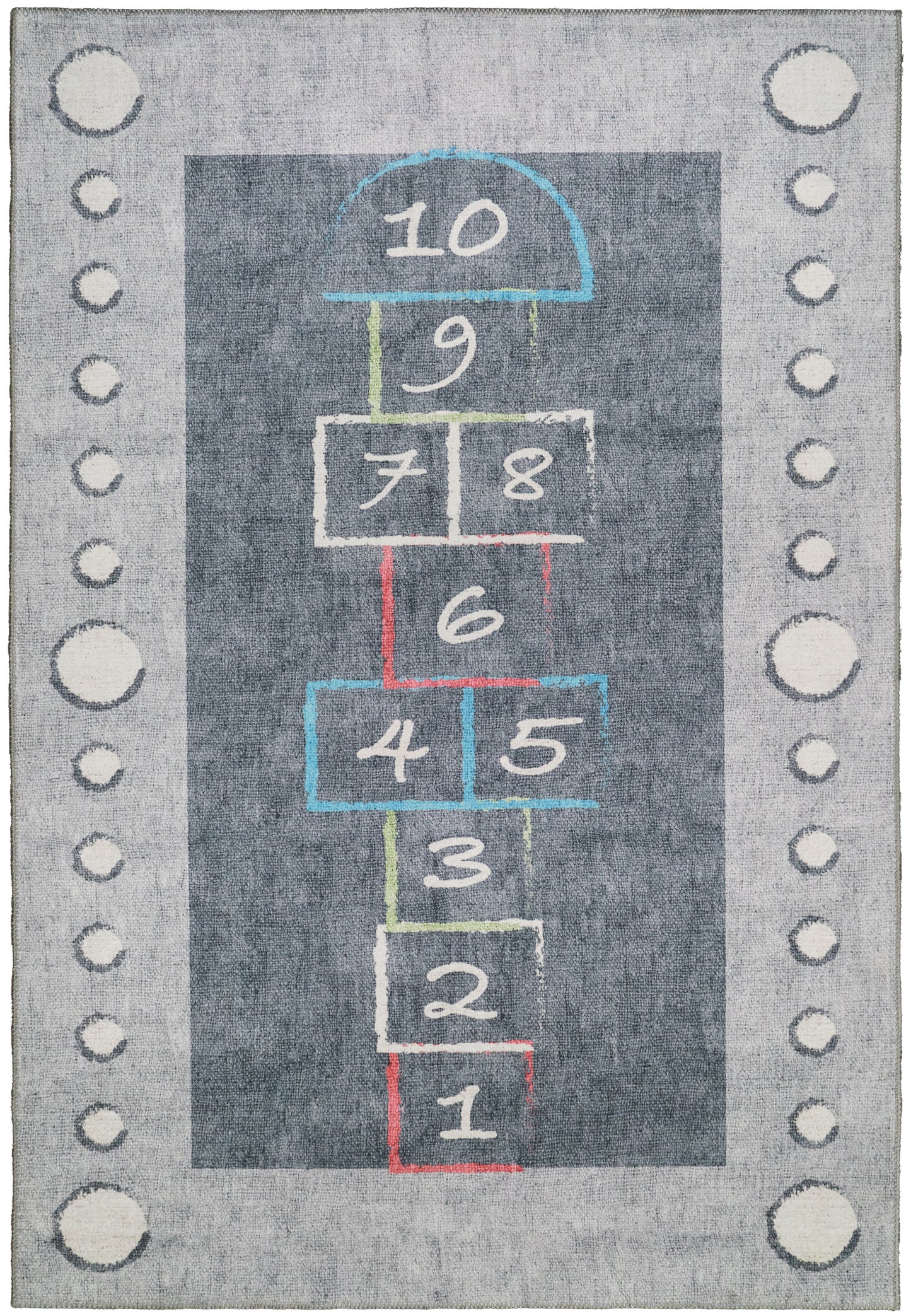 Kidz 8083-909 Grey/Multi Area Rug