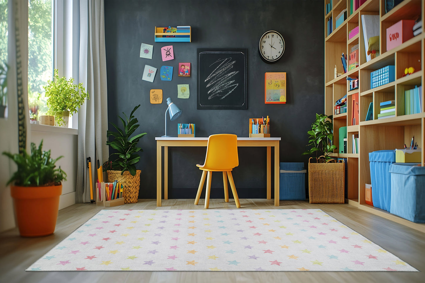 Kidz 8084-199 Ivory/Multi Area Rug