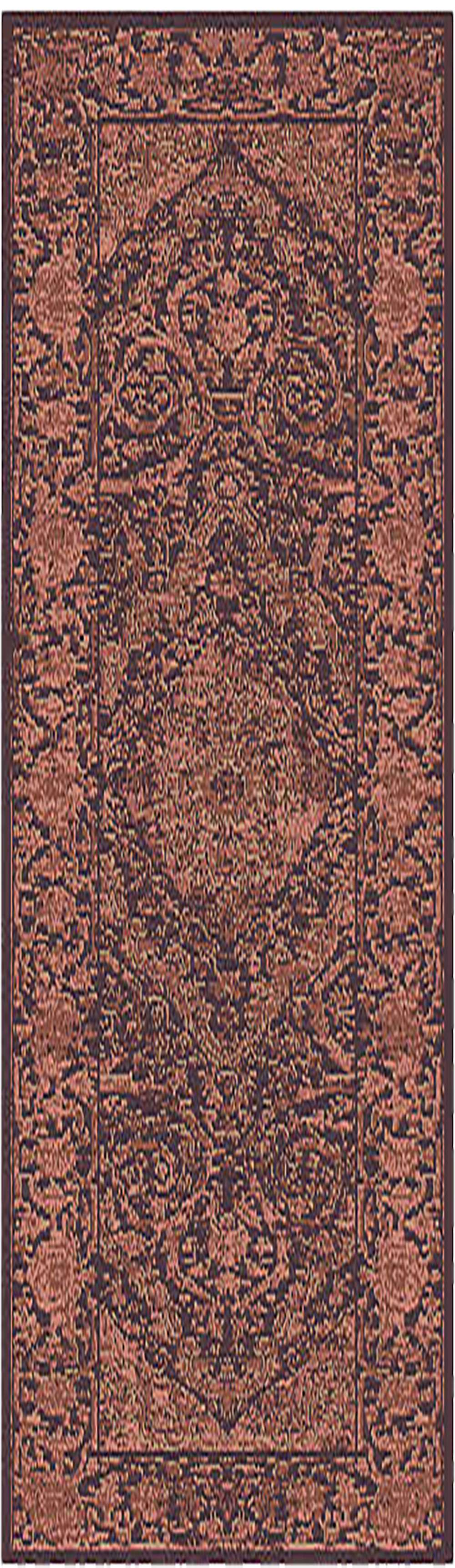 Kyra 13702-300 Burgundy Area Rug