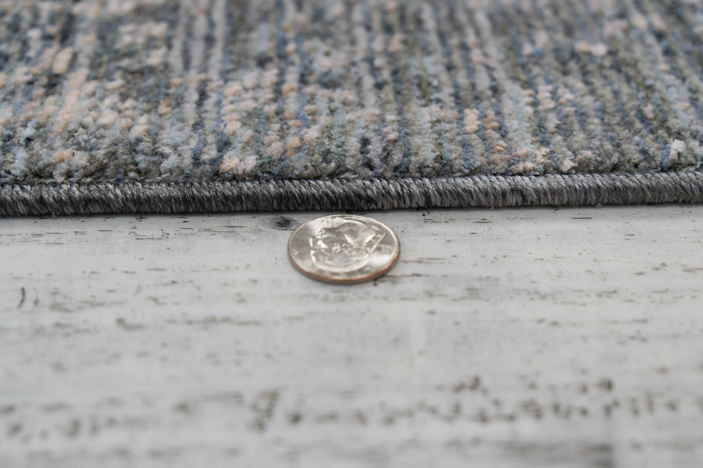 Kyra 13707-950 Grey/Navy Area Rug